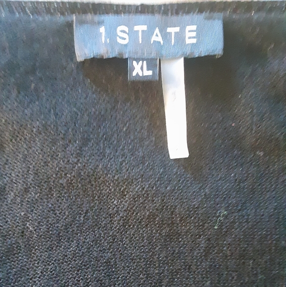1. State Metallic V-Neck Sweater w/ Ribbed… - Picture 5 of 8
